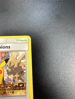 Pokemon FRENCH Champions Festival SM231 World Championships 2019 Promo NM!! - Image 3