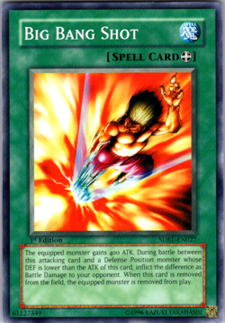 Big Bang Shot SDRL-EN027 1st Common LP Yu-Gi-Oh DNA GAMES - Image 1