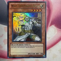 Wulf, Lightsworn Beast Unlimited Edition LCGX-EN248 Ultra Rare Holo LP/MP - Image 1