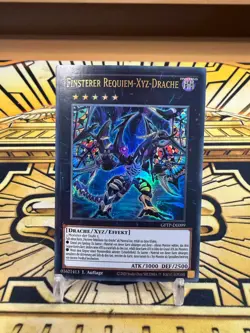 Yugioh Finsterer Requiem-Xyz-Drache GFTP-DE099 Ultra Rare - Image 1