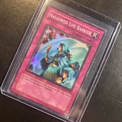 Hallowed Life Barrier SOD-EN060 Soul of the Duelist Unlimited Small Crease - Image 2