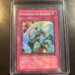 Hallowed Life Barrier SOD-EN060 Soul of the Duelist Unlimited Small Crease - Image 5