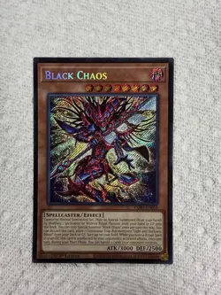 Yu-Gi-Oh! Black Chaos CORI-EN001 Secret Rare NM/M - Image 1
