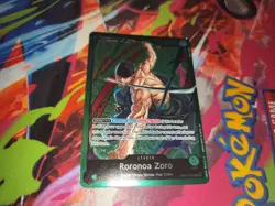 One Piece Roronoa Zoro Leader Promo Op12-020 Holo St21 - Image 1