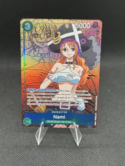 One Piece Paramount War Nami OP02-036 SR Alternate Art English - Image 1