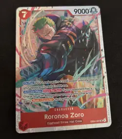 Roronoa Zoro EB04-007 SR ENGLISH OP15 One Piece - Image 2