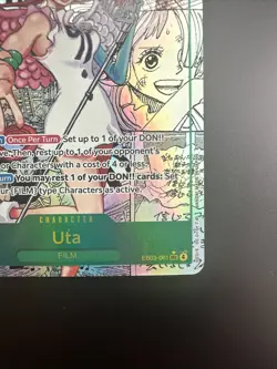One Piece TCG Heroines Edition Uta Manga EB03-061 English SEC Pack Fresh B - Image 5