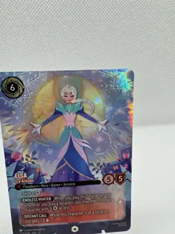Ravensburger Disney Lorcana Elsa - Ice Artisan 233/204 Enchanted Foil - Image 2