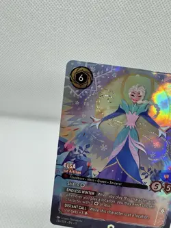 Ravensburger Disney Lorcana Elsa - Ice Artisan 233/204 Enchanted Foil - Image 3