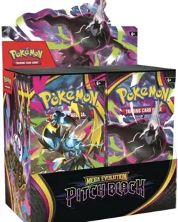 Pokemon TCG Mega Evolution-Pitch Black Booster Display Box 36 Packs English 2026 - Image 1