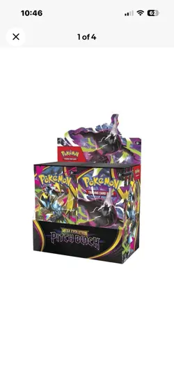 **PRESALE** Pokemon TCG Mega Evolution: Pitch Black Booster Display Box 36 Packs - Image 1