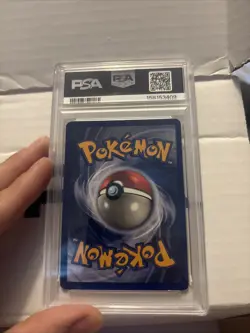 1999 POKEMON GAME 1ST EDITION-SHADOWLESS #8 MACHAMP-HOLO PSA 4 - Image 2