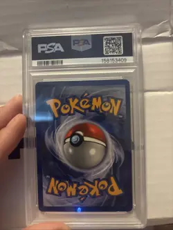 1999 POKEMON GAME 1ST EDITION-SHADOWLESS #8 MACHAMP-HOLO PSA 4 - Image 3