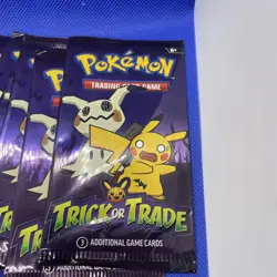 15x New Packs Pokemon Halloween Trick or Trade Booster 45 Cards Total - Image 2