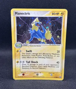 Manectric 7/106 Holo Rare EX Emerald Pokemon Card English - Image 1