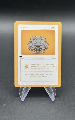 1st Edition Pokederp 2 Rock - Graveler 5/38 Custom Derpy Card Pokemon - Image 1