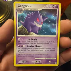 Pokemon TCG - Gengar 27/130 Diamond & Pearl Non-Holo Rare Card MP - Image 1
