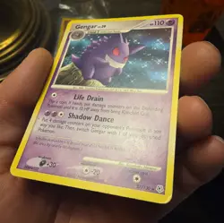 Pokemon TCG - Gengar 27/130 Diamond & Pearl Non-Holo Rare Card MP - Image 2