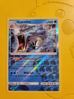 2018 Pokemon Gyarados Reverse Holo Card 20/70 Dragon Majesty Near Mint - Image 1