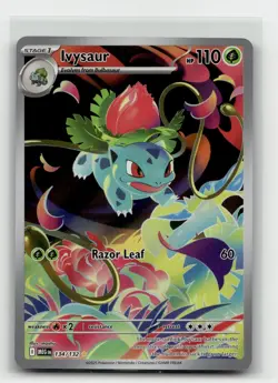 Ivysaur 134/132 ME01: Mega Evolution Pokemon Card NM - Image 1