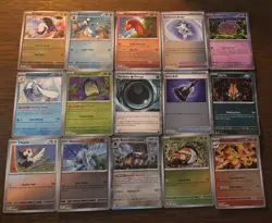 Pokemon TCG Mega Evolution Pitch Black 97 Card Lot - Image 1