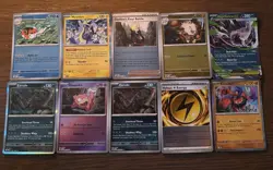 Pokemon TCG Mega Evolution Pitch Black 97 Card Lot - Image 2
