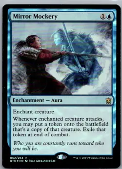 #62 Mirror Mockery Dragons of Tarkir Rare Foil - Image 1