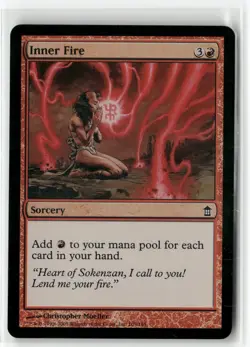 Inner Fire 105 Common Saviors of Kamigawa Magic: The Gathering Foil Near Mint - Image 1