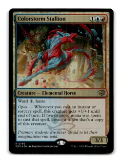 Colorstorm Stallion 180 Rare Secrets of Strixhaven MTG Foil NM/M ~A7-79 - Image 1
