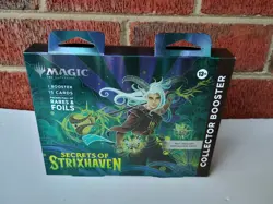 MTG Secrets of Strixhaven Collector Booster Omega Pack Factory Sealed 🚚✅ - Image 1
