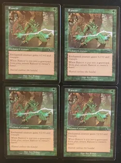 Rancor x 4 Urza's Legacy MTG LP Magic the Gathering - Image 1