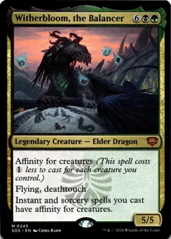MTG Witherbloom, the Balancer NM M 245 Secrets of Strixhaven - Image 1