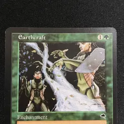 Magic the Gathering MTG Earthcraft (222) Tempest LP - Image 3