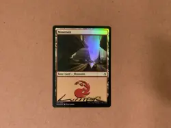 MTG Magic Mountain #265 Foil Shadow Signed Artist Proof x1 AKH Amonkhet Lunter - Image 1