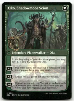 Oko, Lorwyn Liege #61 (NM) Lorwyn Eclipsed ECL Magic MTG - Image 2