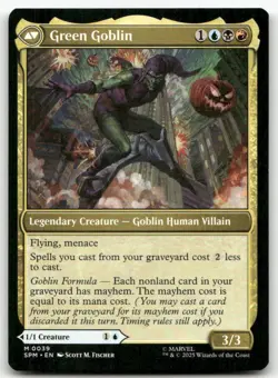 Norman Osborn #39 (NM) Spider-Man SPM Magic MTG - Image 2