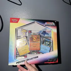 2025 Pokemon TCG Scarlet & Violet Prismatic Evolutions Poster Collection Box - Image 1