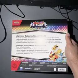 2025 Pokemon TCG Scarlet & Violet Prismatic Evolutions Poster Collection Box - Image 2
