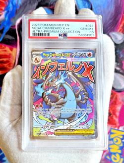 PSA 10 - 2025 Pokemon Sequential Serial #'s - Mega Charizard X ex 023 & 109/094 - Image 2