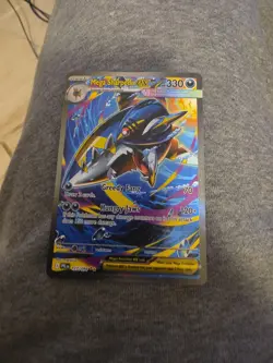 Mega Sharpedo ex 127/094 Phantasmal Flames Pokemon Holo NM - Image 1