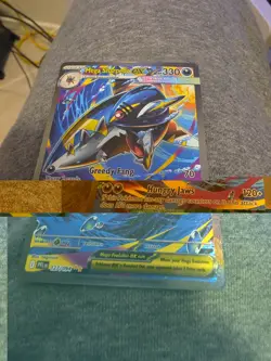 Mega Sharpedo ex 127/094 Phantasmal Flames Pokemon Holo NM - Image 2