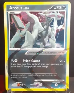 Arceus (Darkness) - PL4 - Platinum: Arceus (AR1) Ultra Rare Holo Pokemon Card - Image 1