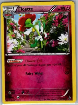 Floette 64/106 Reverse Holo XY - Flashfire - Pokemon Card - NM - Image 1