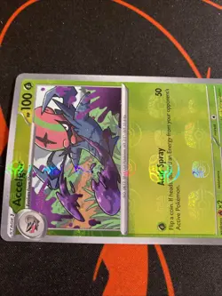 Accelgor (Master Ball Pattern) 009/086 Uncommon White Flare Pokemon Holo NM - Image 2