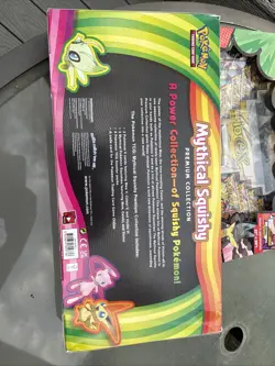 2021 Pokemon Mythical Squishy Premium Collection Target Exclusive New creases bo 820650809736 - Image 2