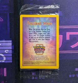 Pokemon TCG Ancient Mew Holo The First Movie Promo Card Sealed - Image 1