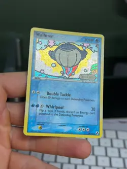 #3 Wailmer 69/92 EX Legend Maker 2006 Reverse Holo SWIRL Pokemon Card - Image 5