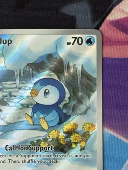 Pokemon TCG Piplup Illustration Rare 098/094 Near Mint Phantasmal Flames - Image 3