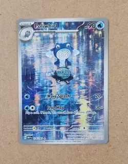 Poliwhirl 176/165 Scarlet & Violet 151 Illustration Rare - Pokemon TCG - Image 1