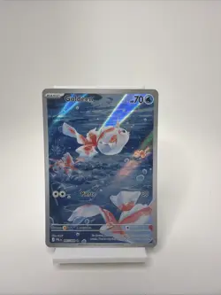 Pokemon TCG Goldeen 087/084 ME05: Pitch Black Illustration Rare Full Art - Image 1